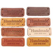 Faux Leather Labels
